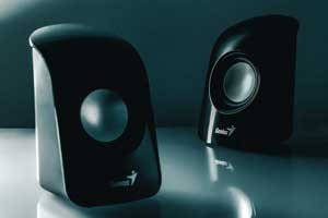small pair of speakers